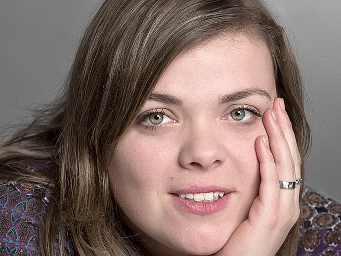 Herečka Lucie Polišenská