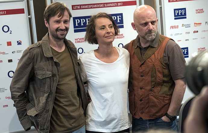 J. Plesl, L. Vlasáková a H. Čermák na TK
