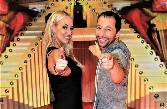 Kateřina Mátlová a DJ BoBo (Foto:archiv Kate Matl a DJ BoBo)