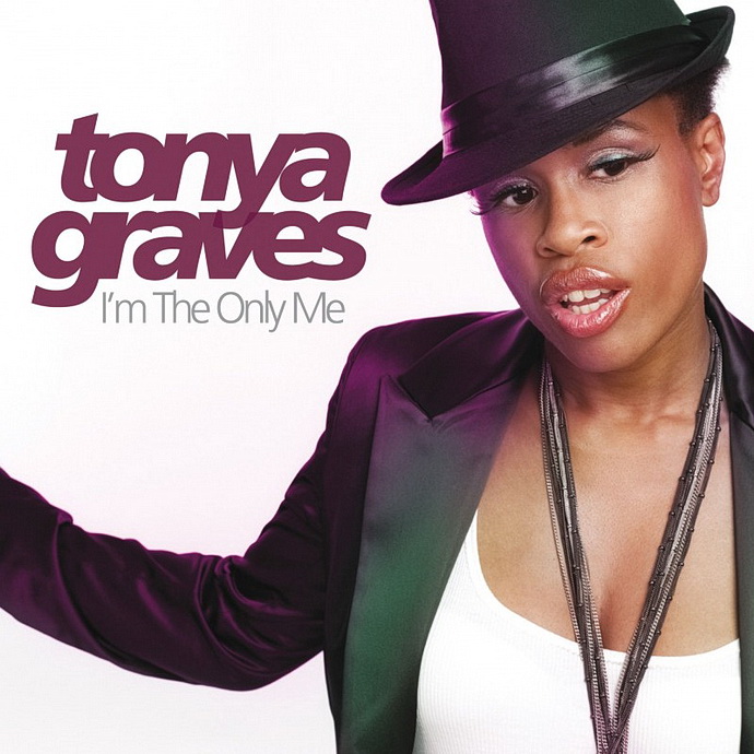 Tonya Graves na přebalu singlu