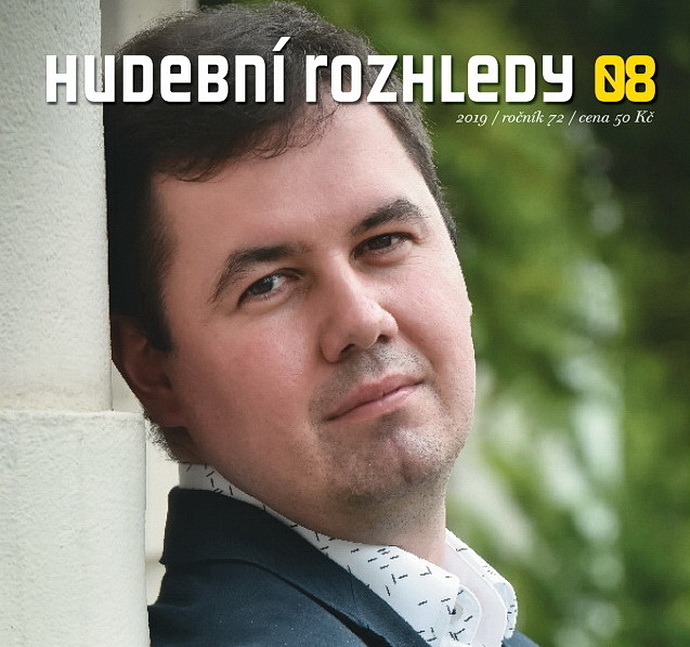 Jakub Klecker na obálce Hudební rozhledy 08/19